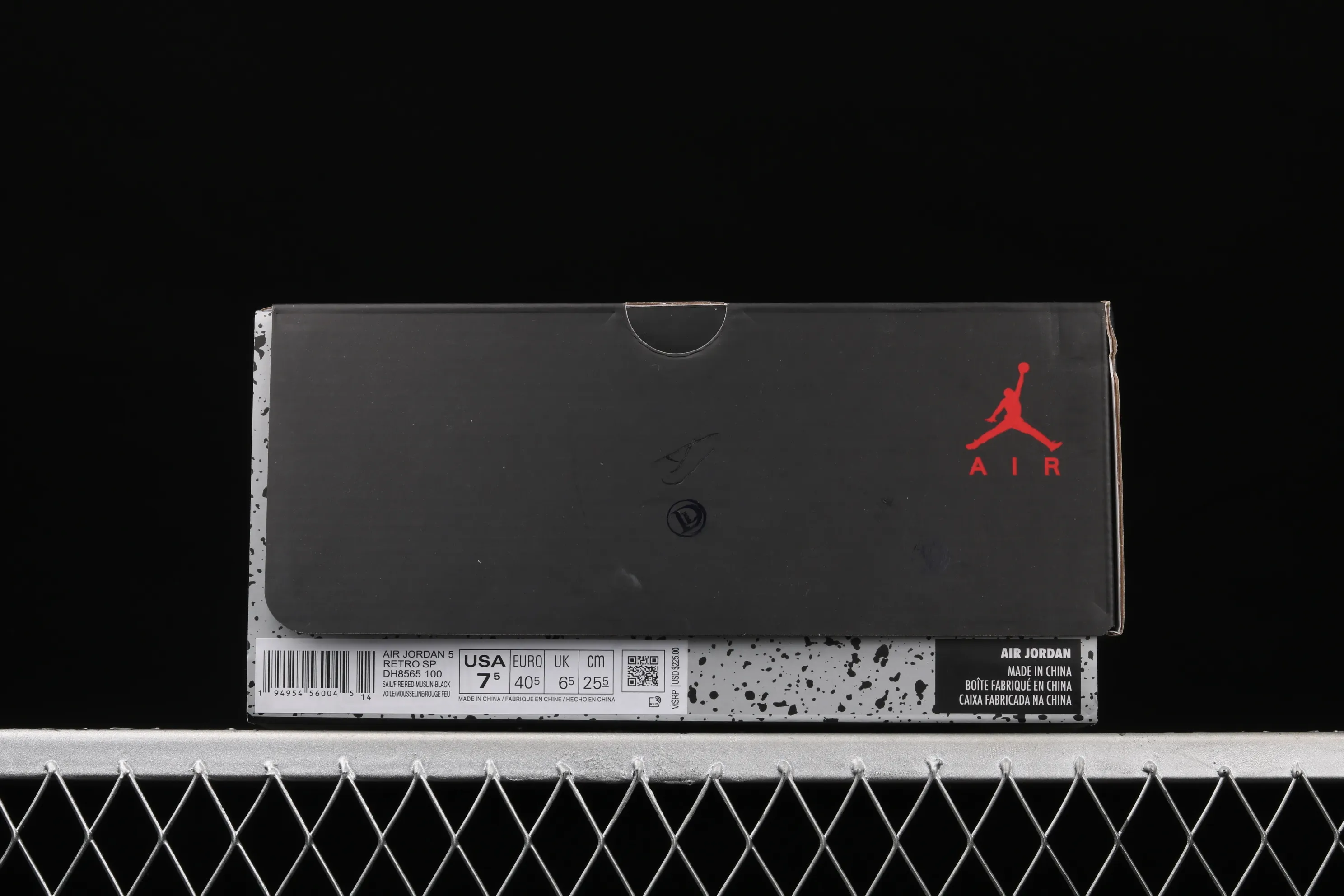 All categories Air Jordan Jordan series basketball shoes Air Jordan 5 J version OF x Air Jordan 5 AJ5 Qiao 5 Baifan Jin Chanyi DH8565-100